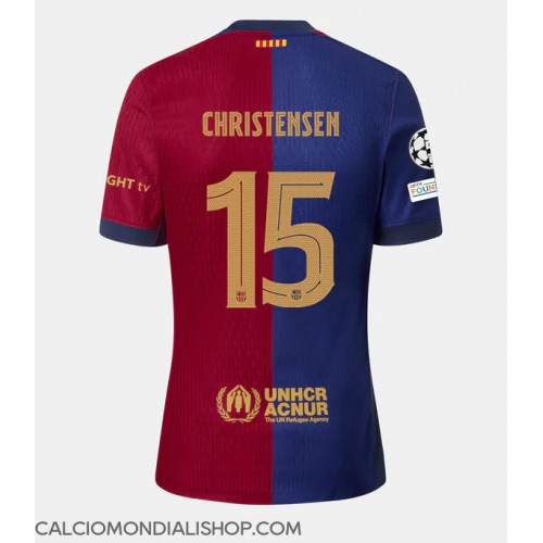 Maglie da calcio Barcelona Andreas Christensen #15 Prima Maglia 2024-25 Manica Corta